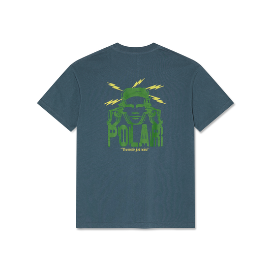 Noise Tee - Grey Blue