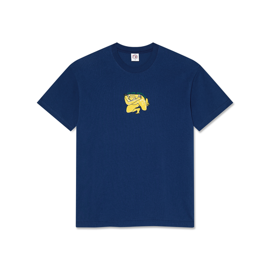 Shy Bow Tee - Deep Royal Purple