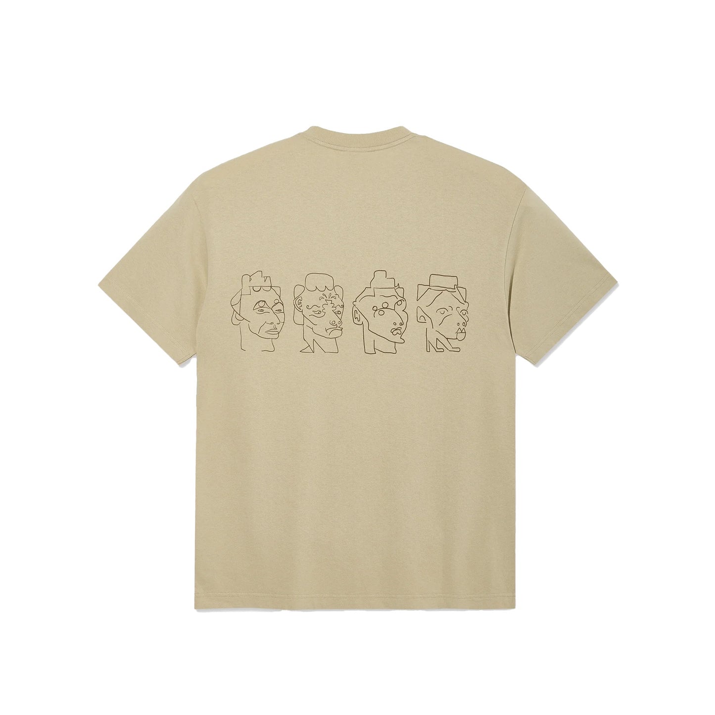 8 Heads Tee - Sand