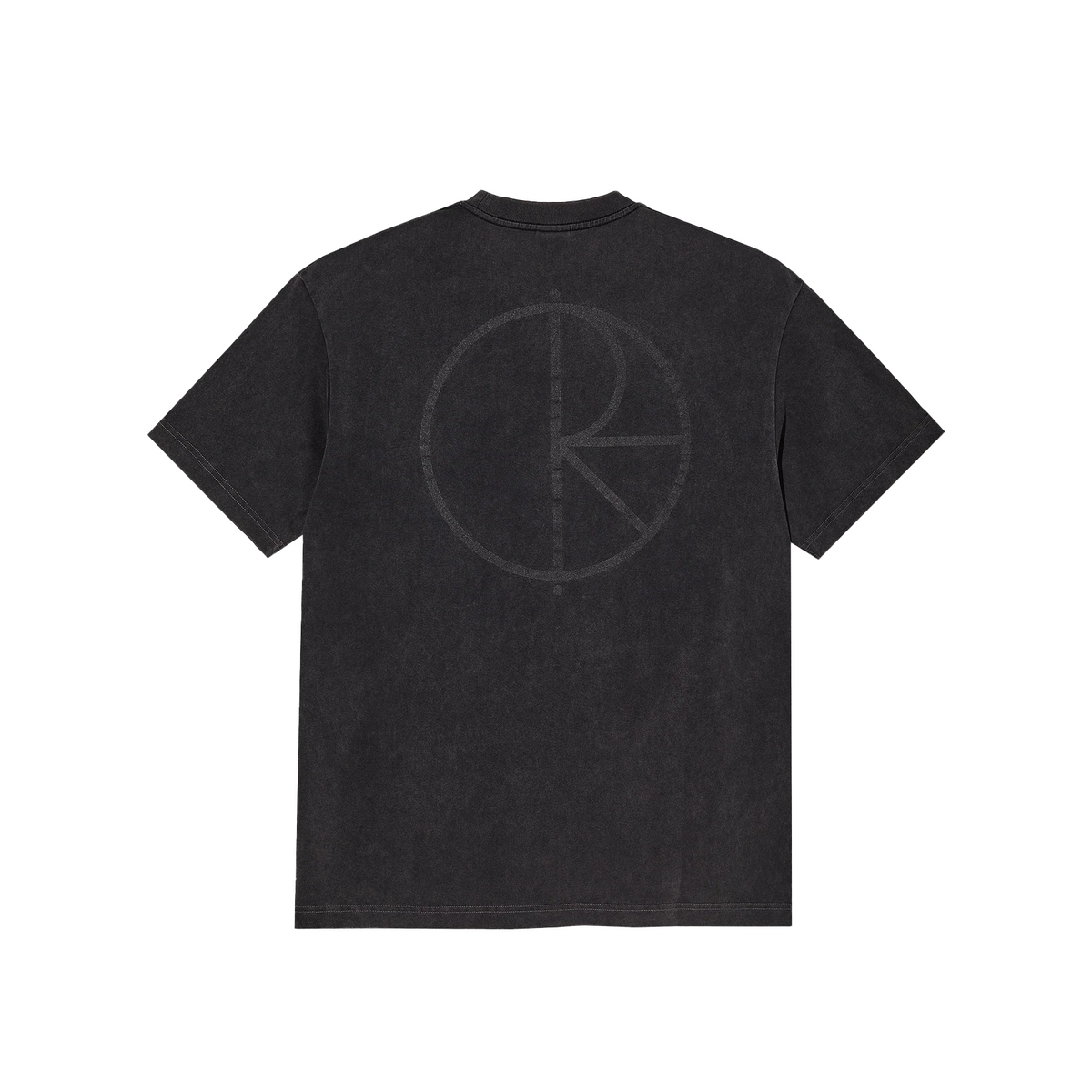 Contrast Stroke Logo Tee - Silver/Black