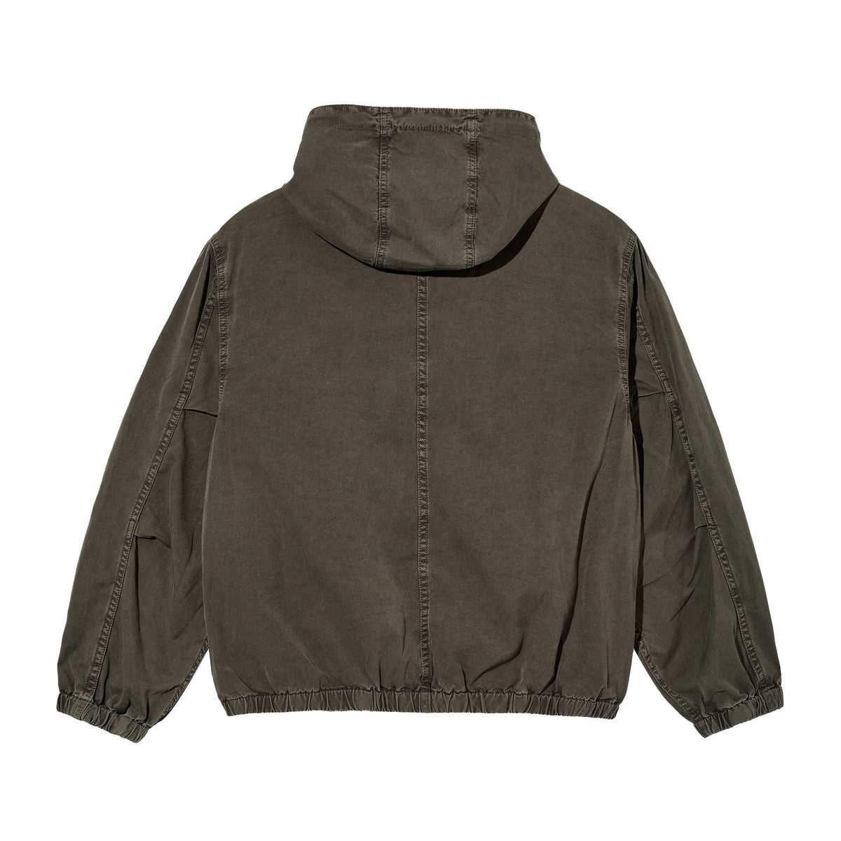 Hooded Nick Jacket - Washed Grey
