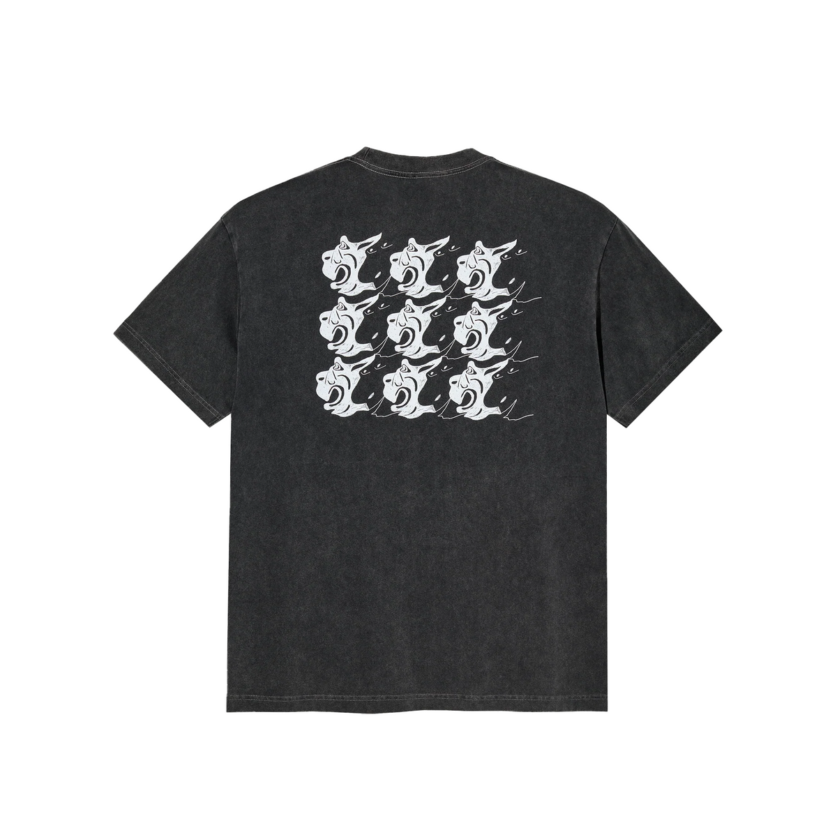 2 Guys Tee - Silver/Black