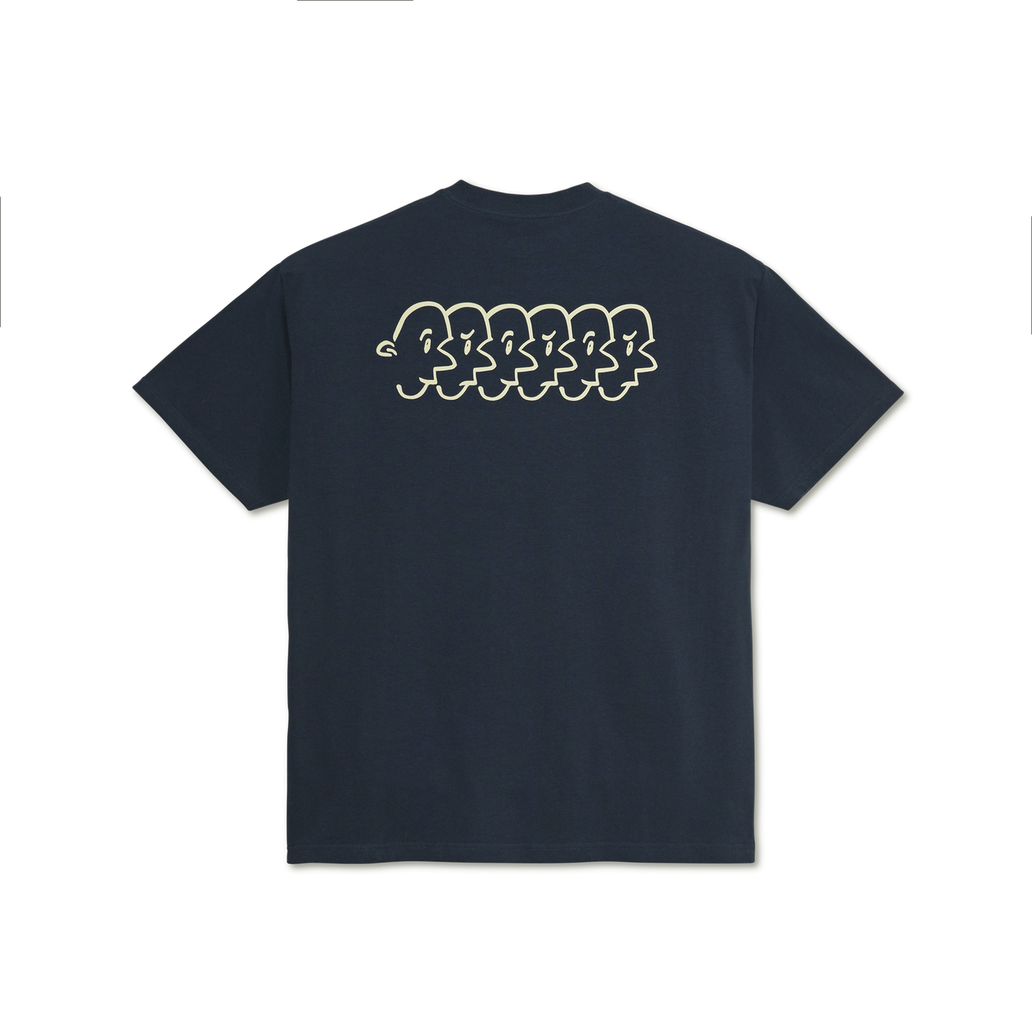 Faces Tee - New Navy