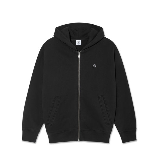 Ed Zip Hoodie - Black