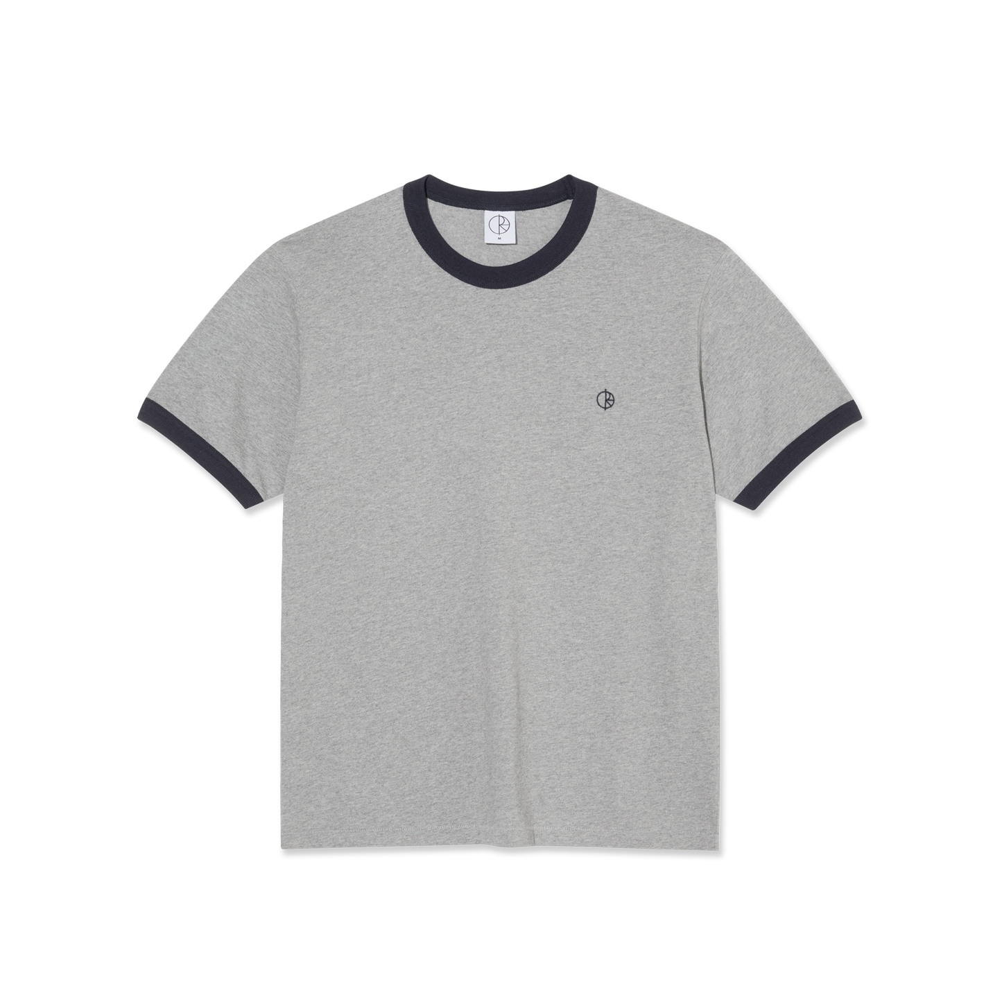 Ringer Tee - Heather Grey / Navy