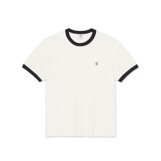 Ringer Tee - Cloud White / Navy