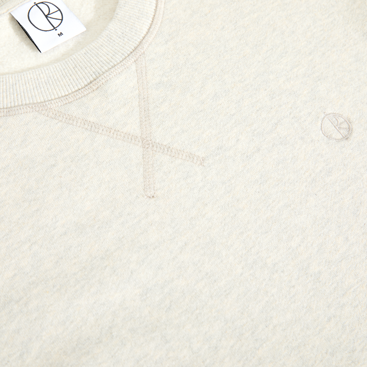 Frankie Crewneck - Ivory Grey