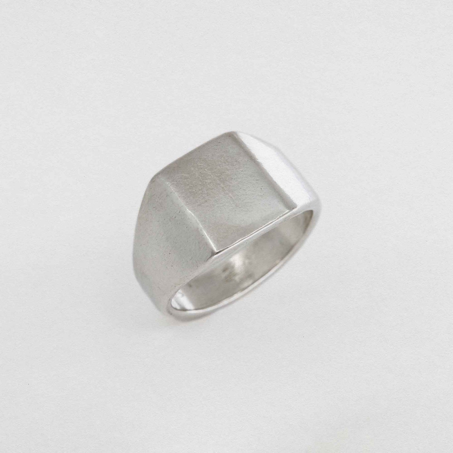Tall Rectangle Signet Ring