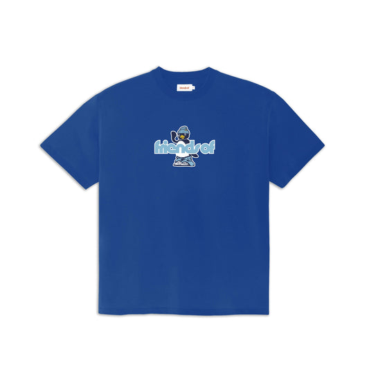 Friends Of 'Little Penguin' T-Shirt - Royal Blue/Sky