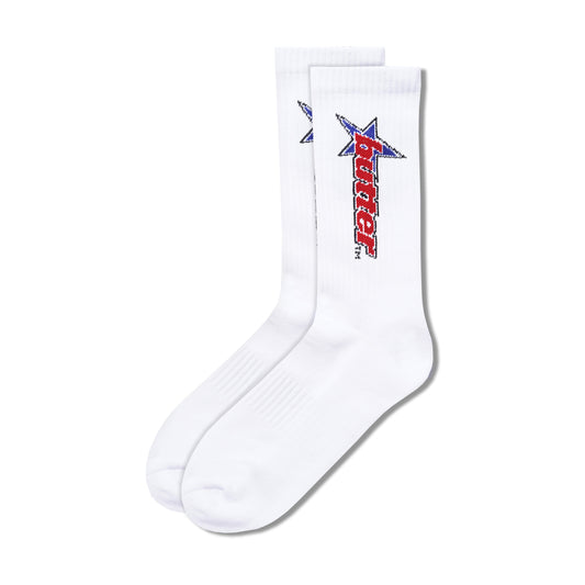 Racer Socks - White