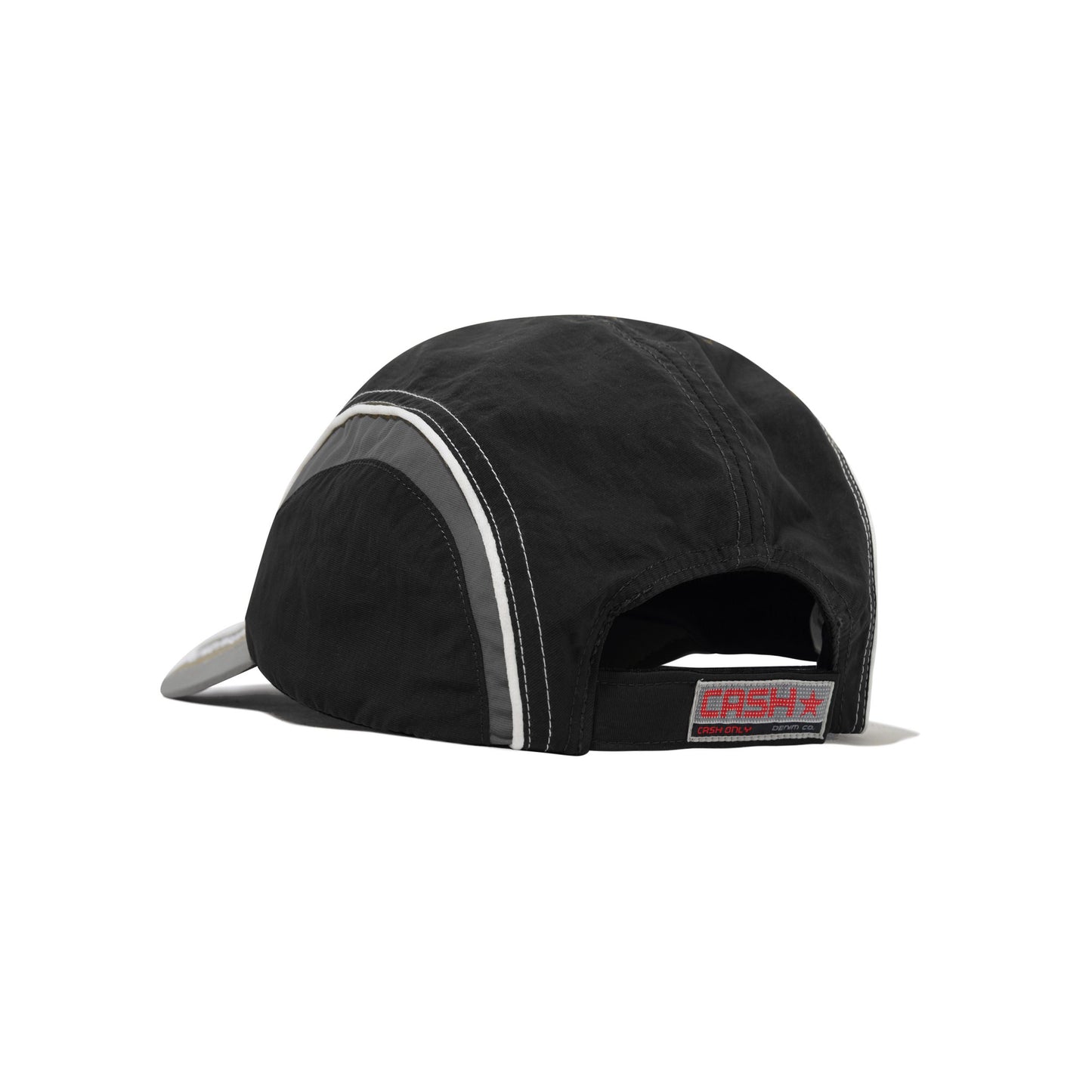 Rapid 4 Panel Cap - Black/Grey
