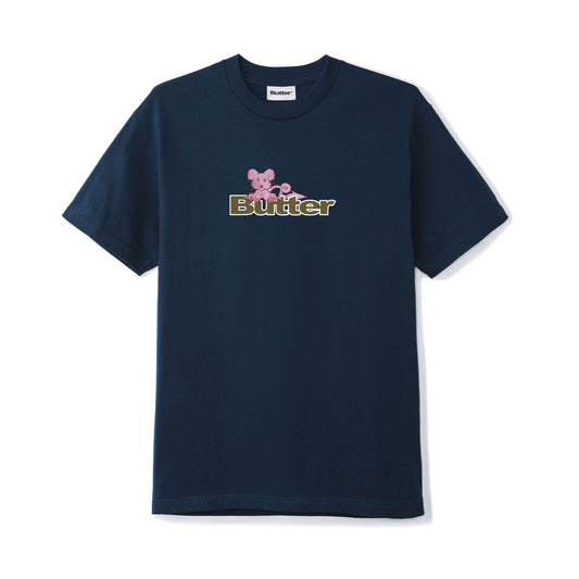 Rat Logo Tee - Navy