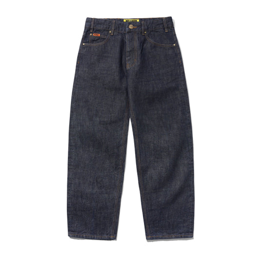 Relaxed Denim Jeans - Selvedge Blue