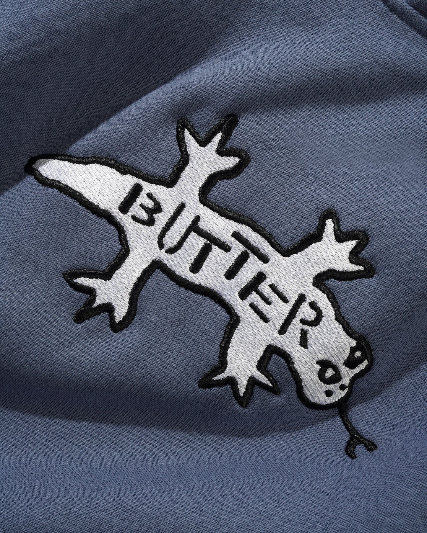 Reptile Pullover Hood - Denim
