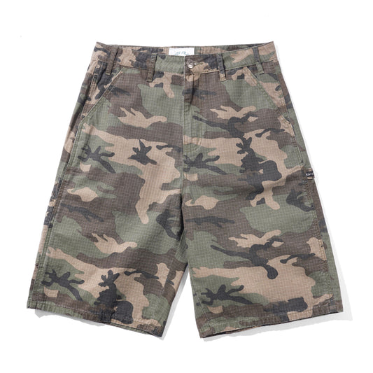 Ripstop Carpenter Shorts - Woodland Camo