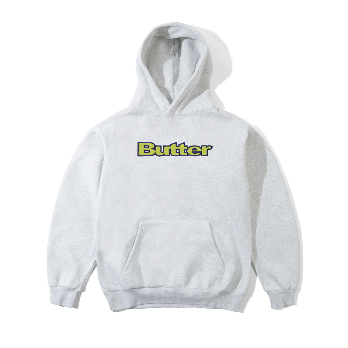 Ripstop Logo Applique Pullover Hood - Ash