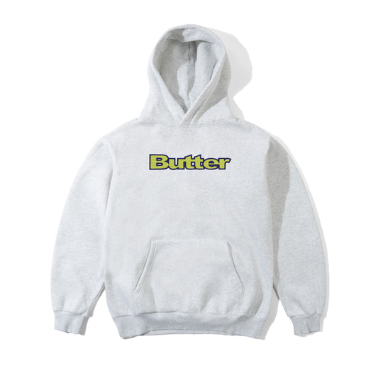Ripstop Logo Applique Pullover Hood - Ash