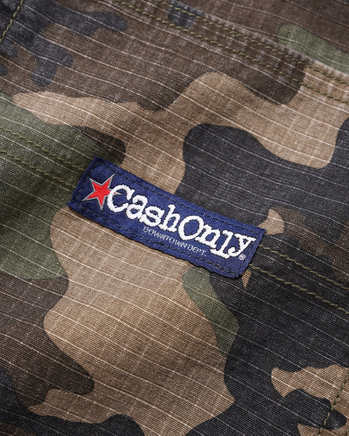 Ripstop Carpenter Shorts - Woodland Camo