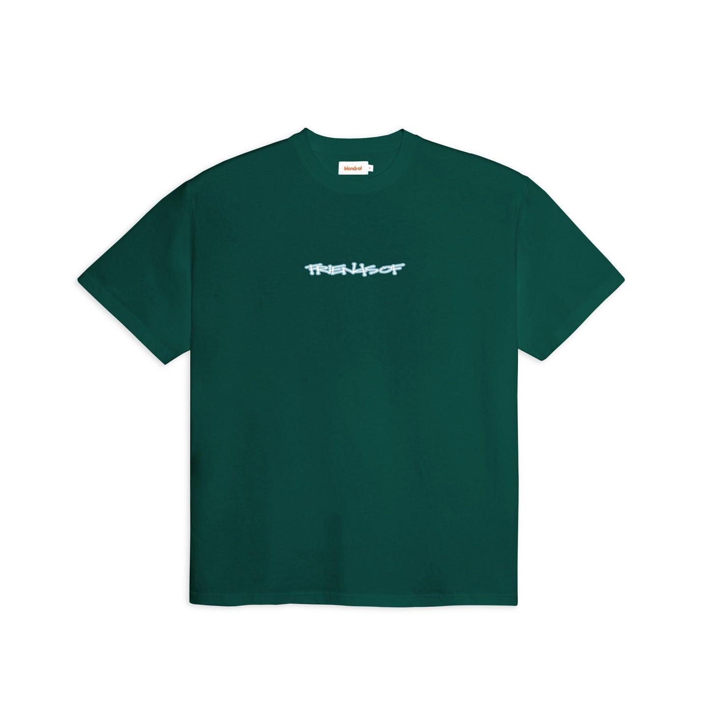 Friends Of 'Scribble Logo' T-Shirt - Forest