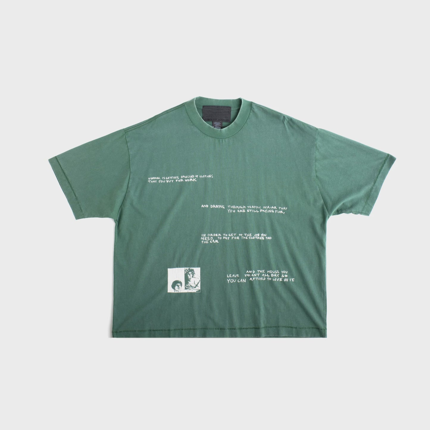 Normality Tee - Vintage Green