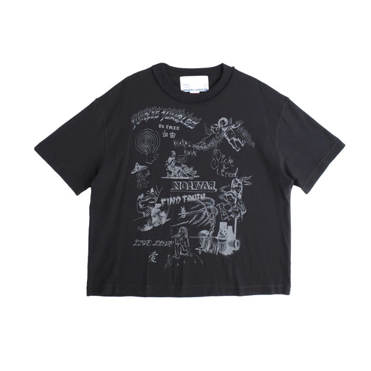Scribbles Tee - Black