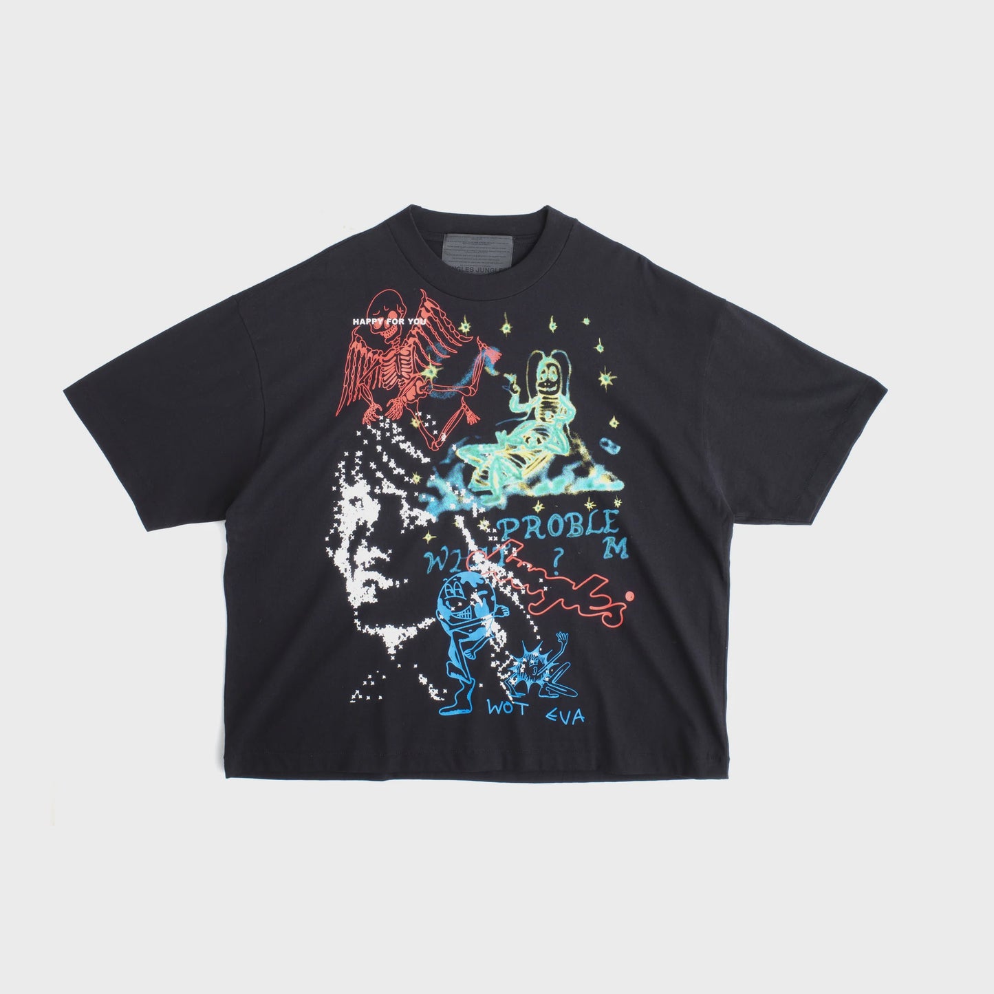 Winter 25 Test Print Tee - Black