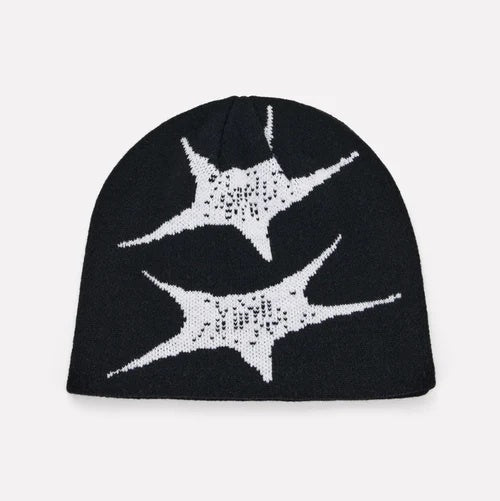 Starfall Beanie - Black/White
