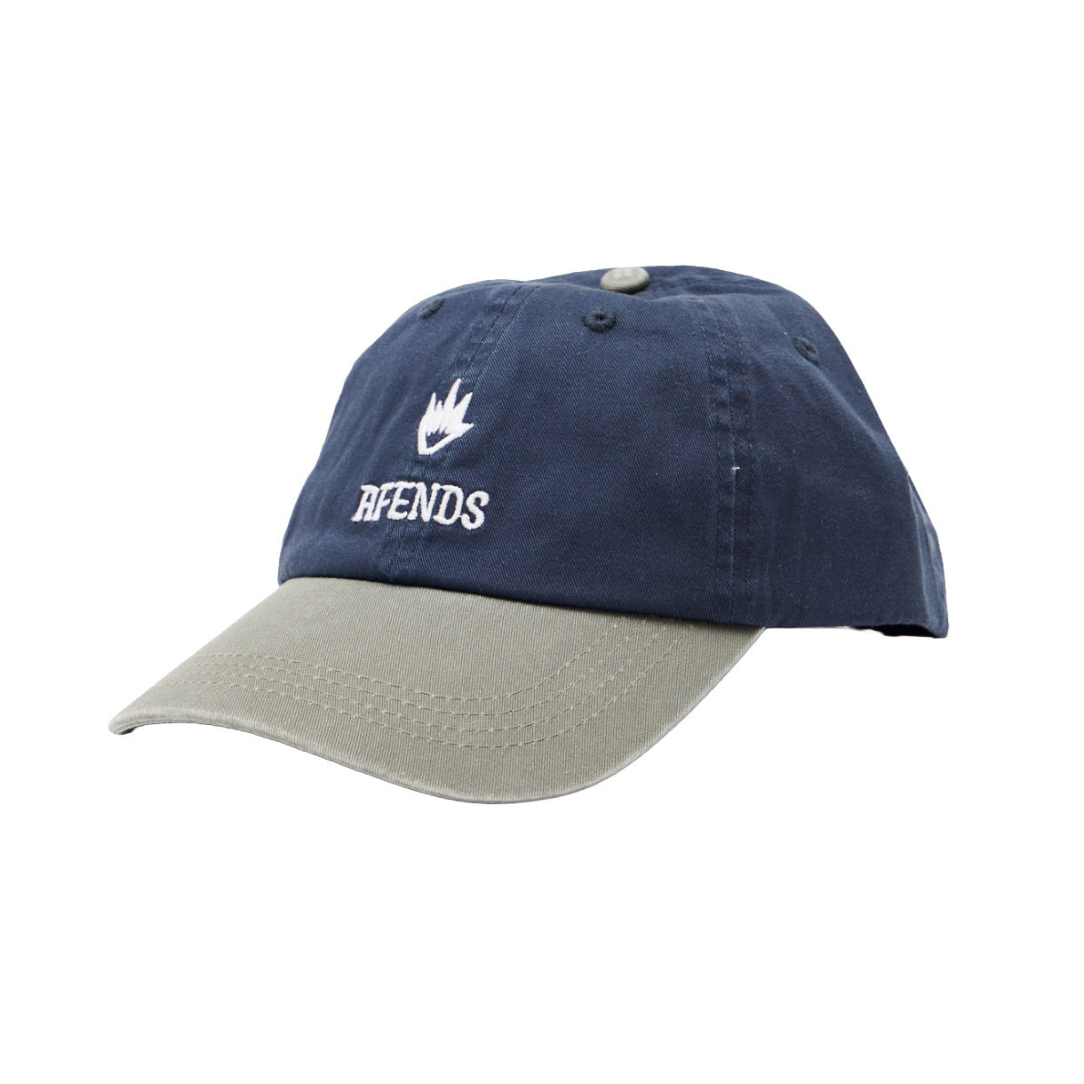 Burnin Six Panel Cap - Deep Sea/Sycamore
