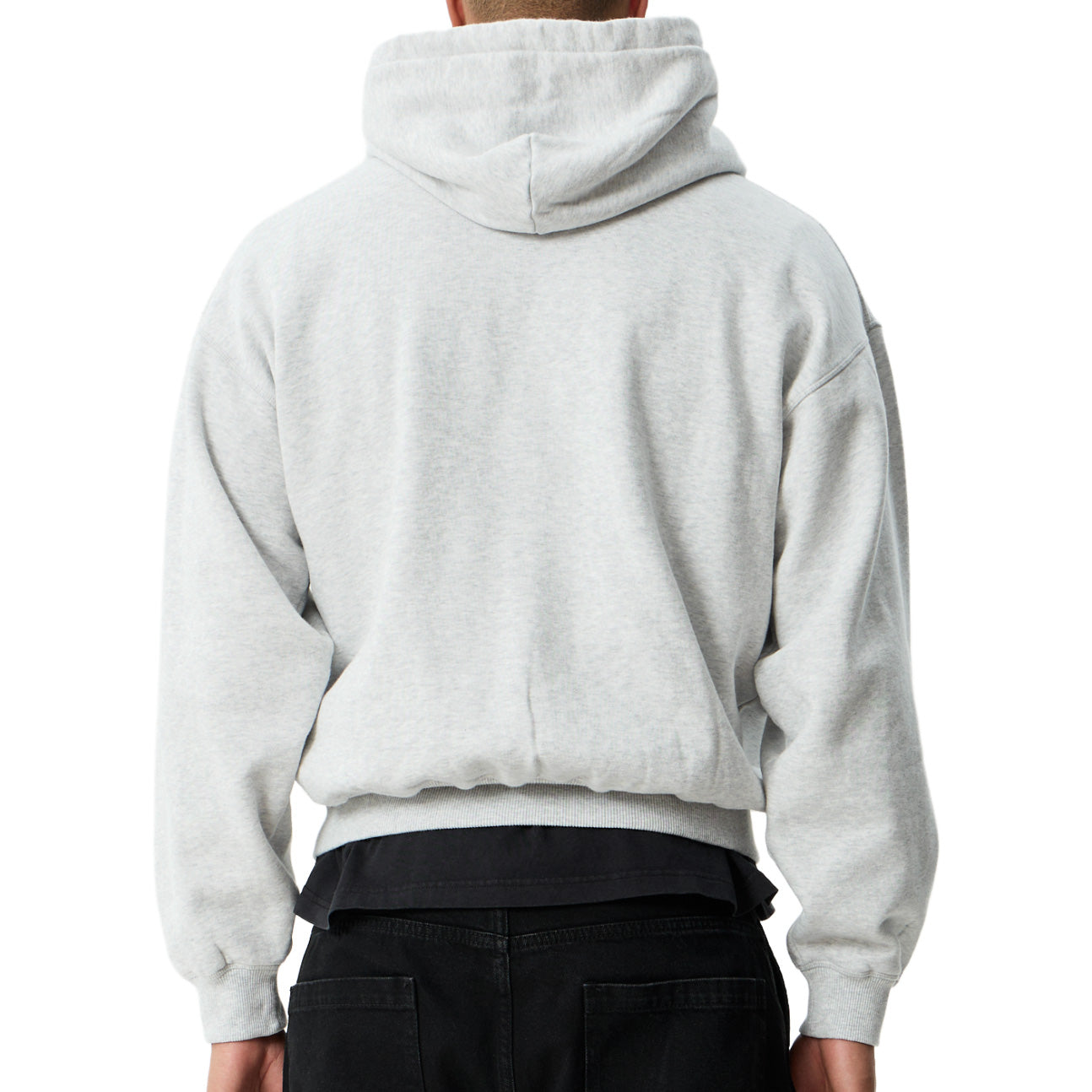 Supply - Pull On Hood - Grey Marle