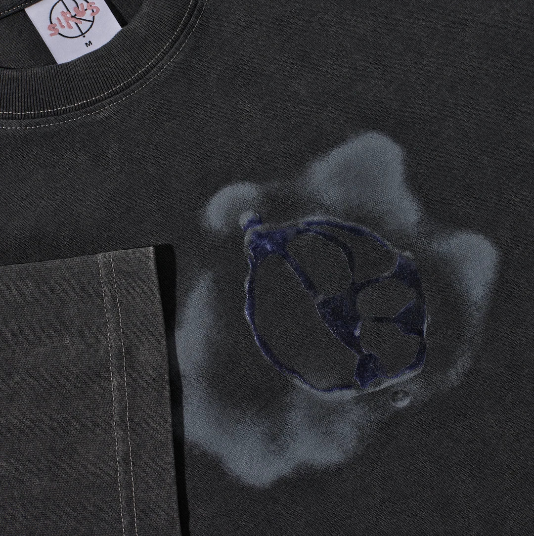 Metal Tee - Silver/Black