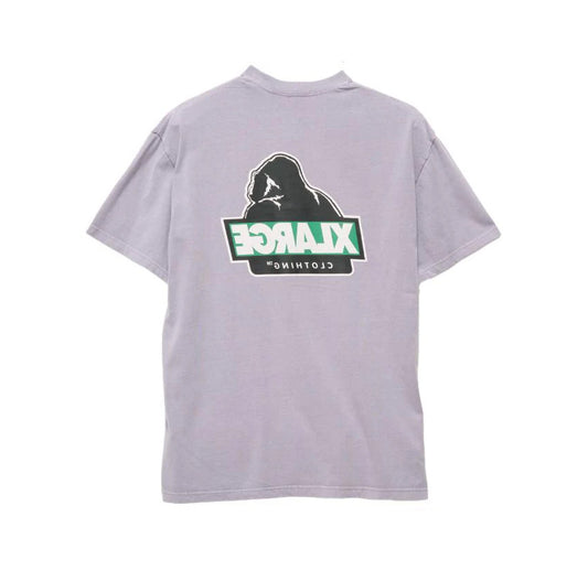 Slanted S/S Tee - Mauve