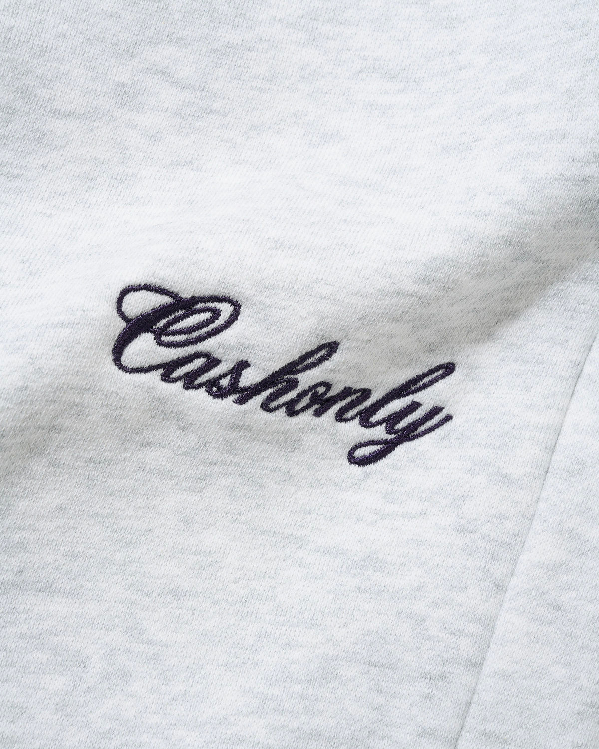 Script Fleece Sweatpants - Ash