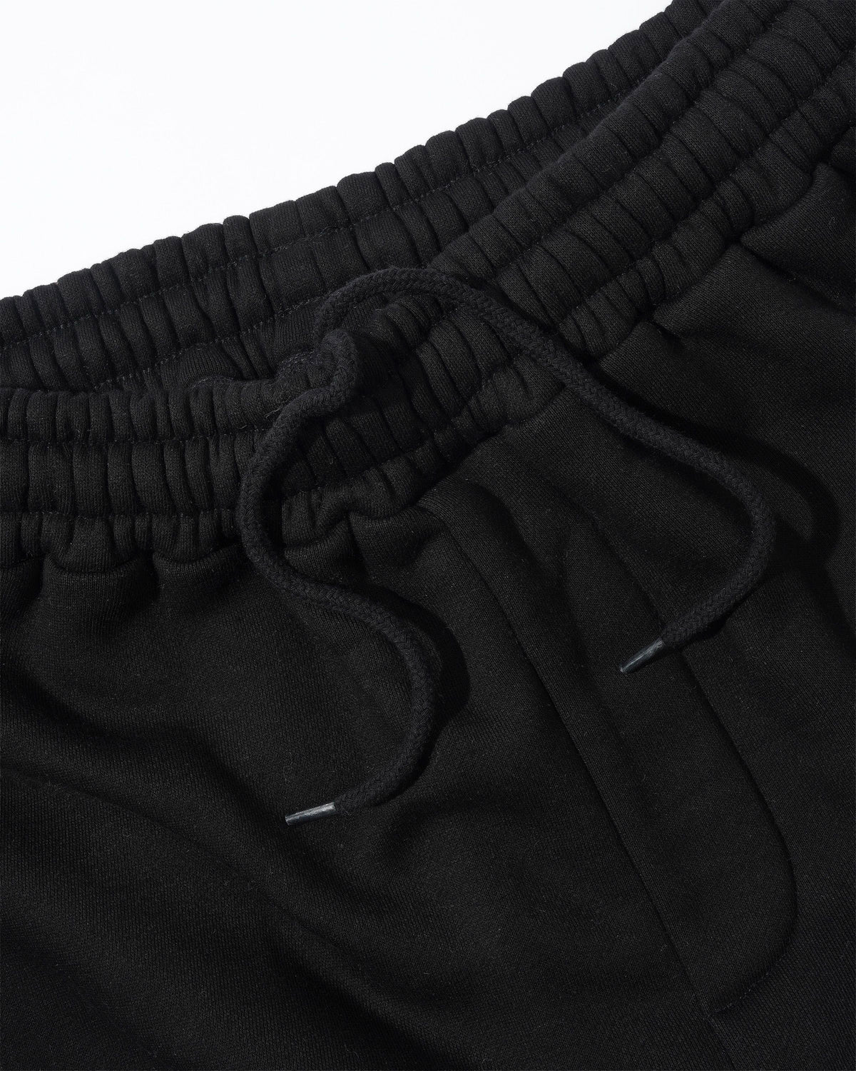 Script Fleece Sweatpants - Black
