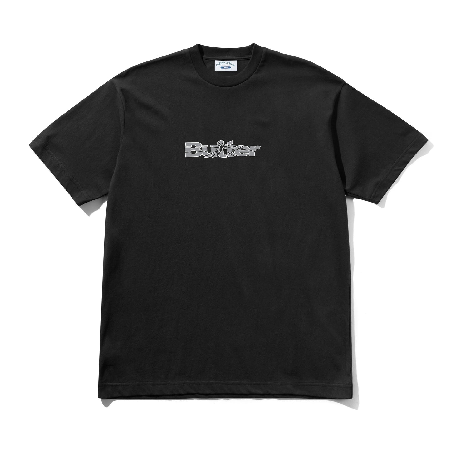 Smashed Logo Tee - Black