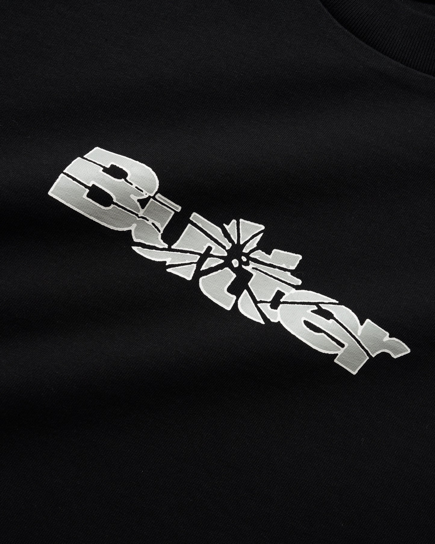 Smashed Logo Tee - Black