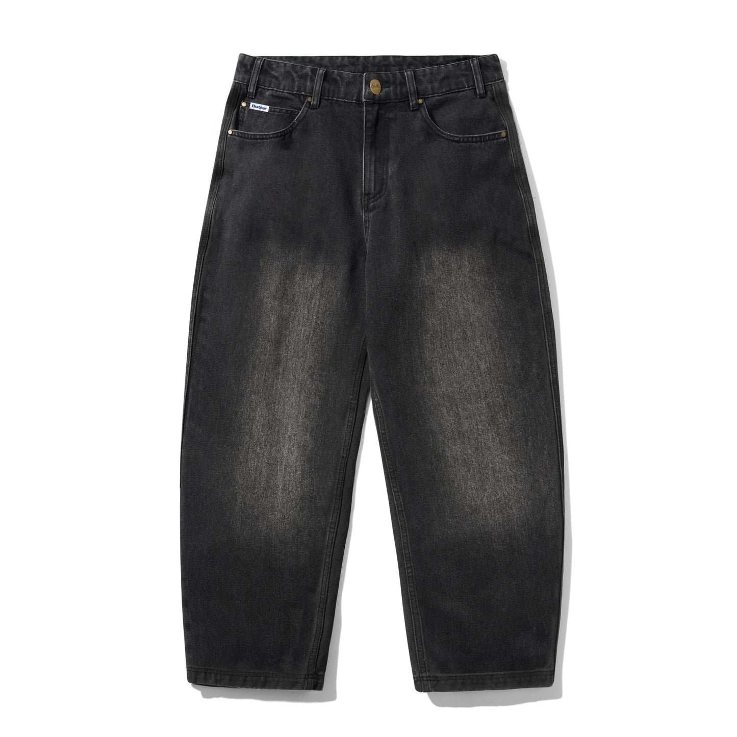 Spike Denim Jeans - Faded Black