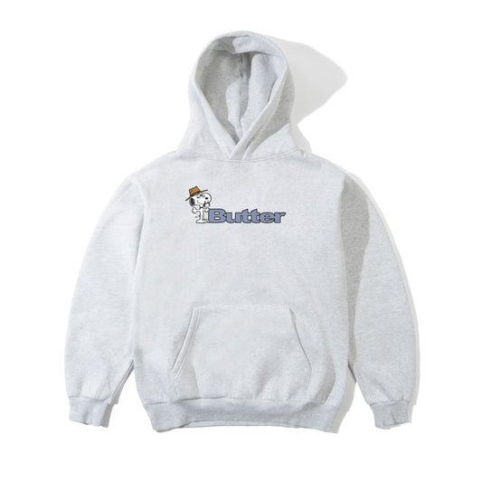 Spike Logo Pullover Hood - Ash