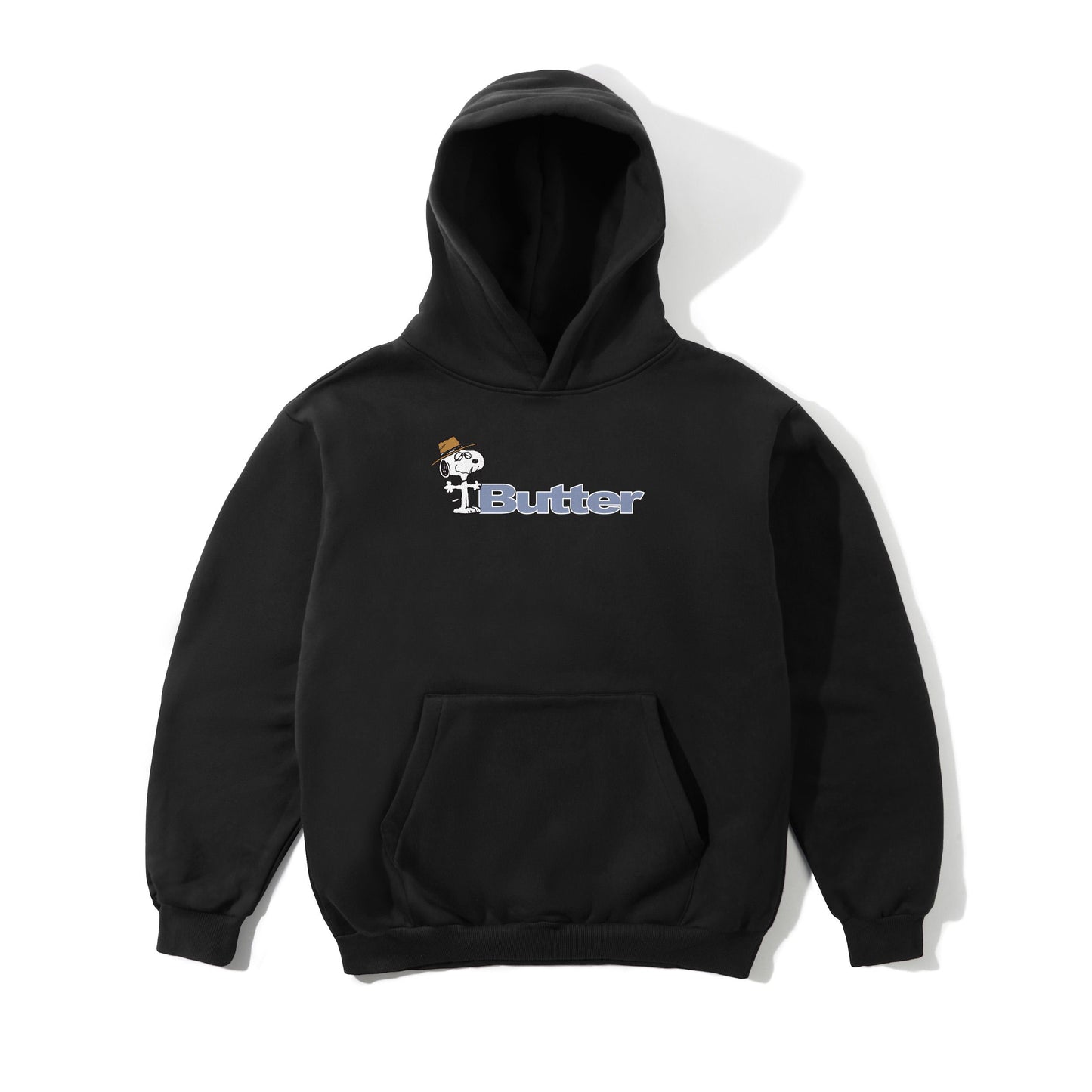 Spike Logo Pullover Hood - Black