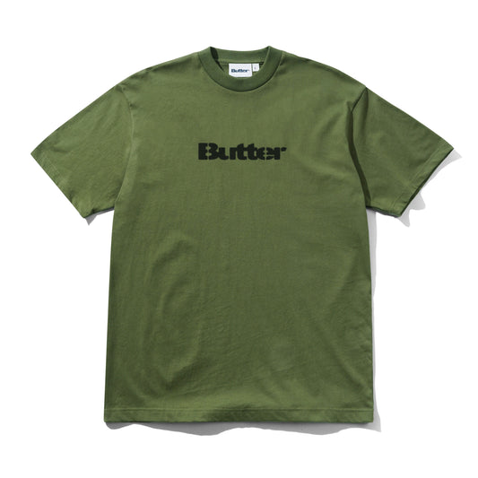 Stencil Logo Tee - Army