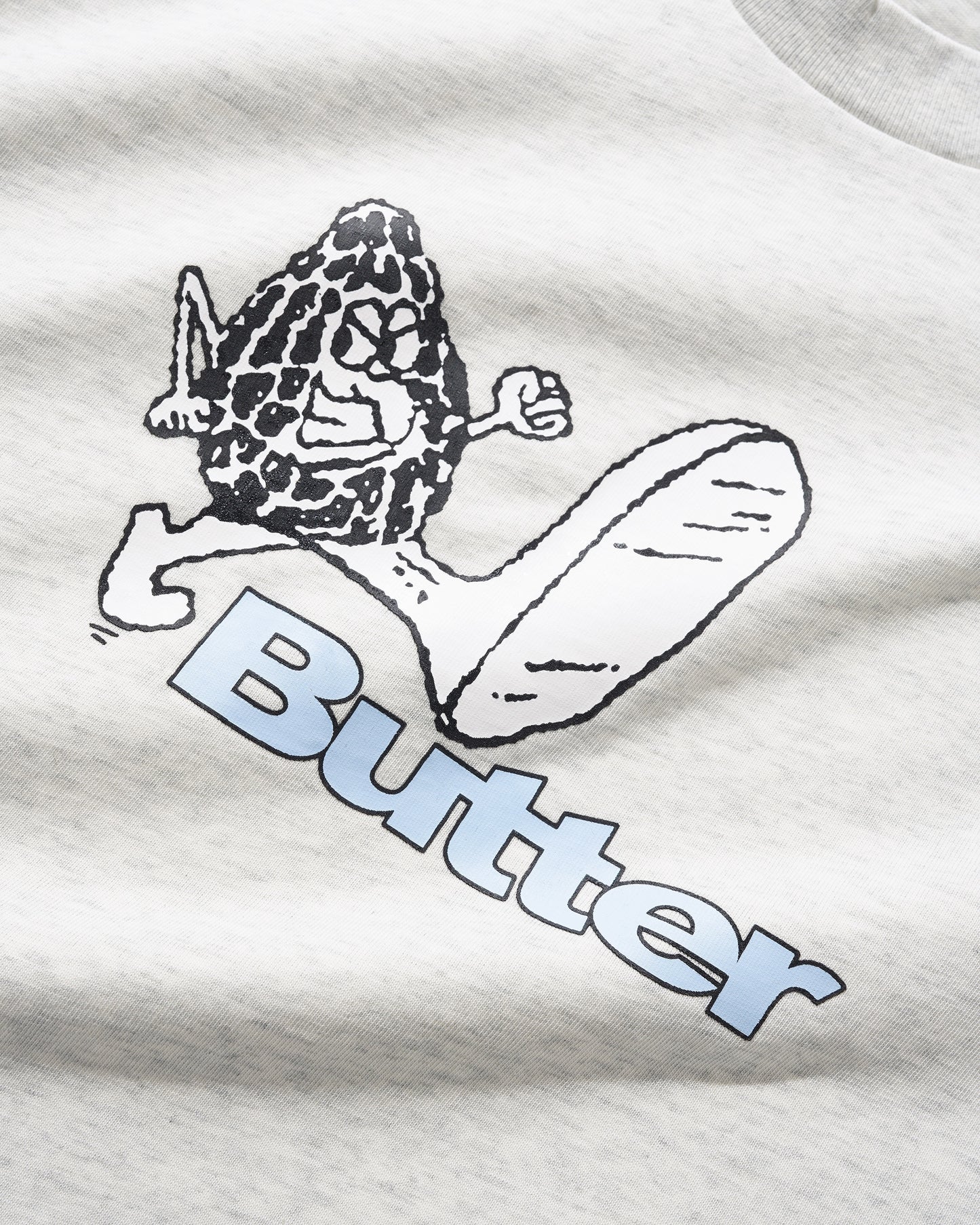 Steppin' Logo Tee - Ash