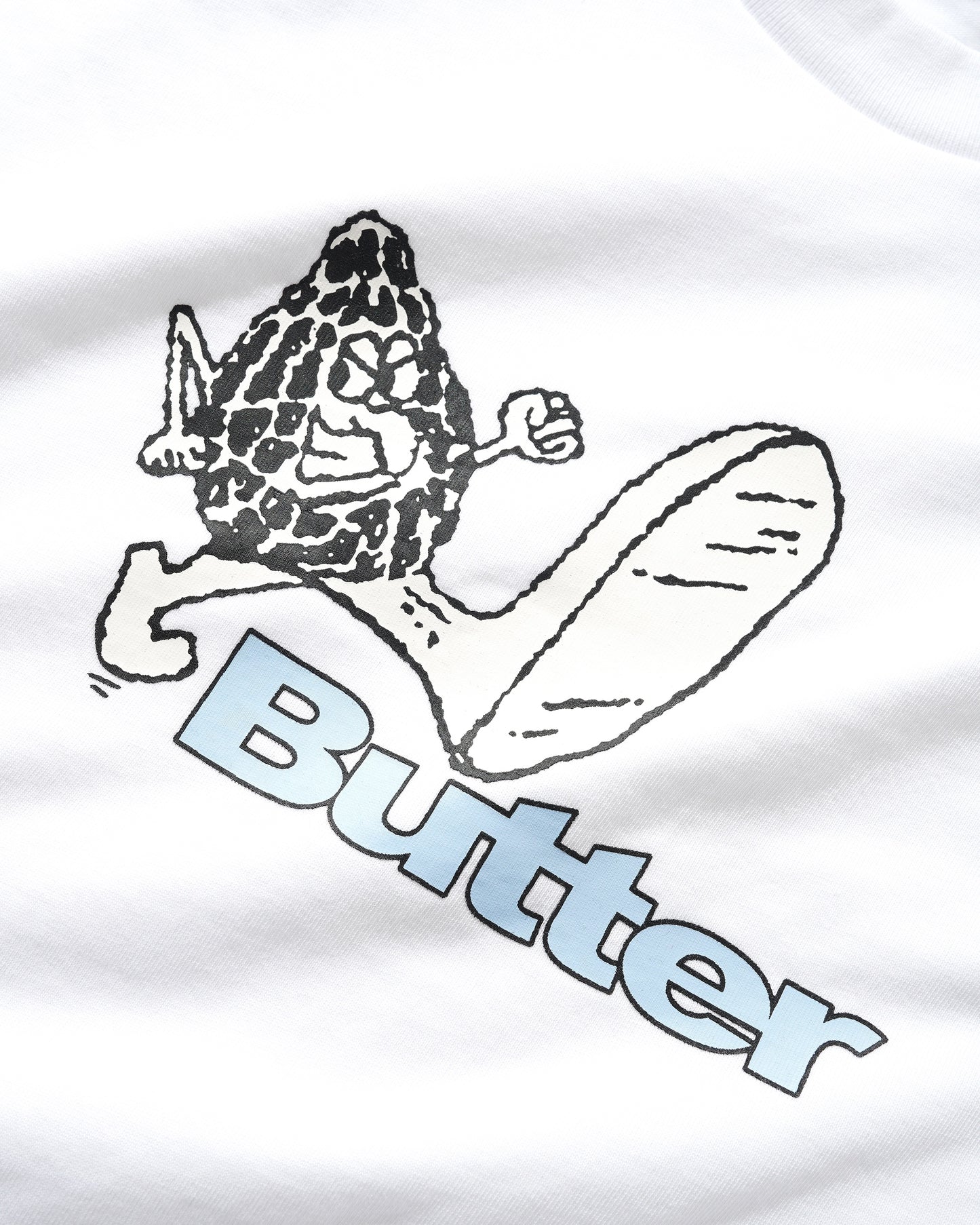 Steppin' Logo Tee - White