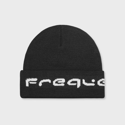 Techno Beanie - Black / White