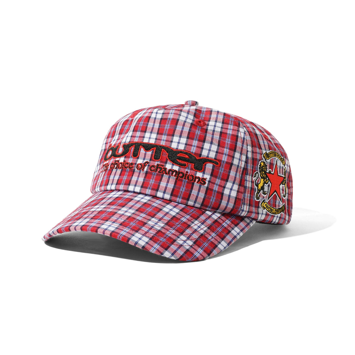 Victory 5 Panel Cap - Plaid