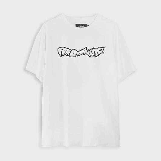 Fracture Tee - White / Black