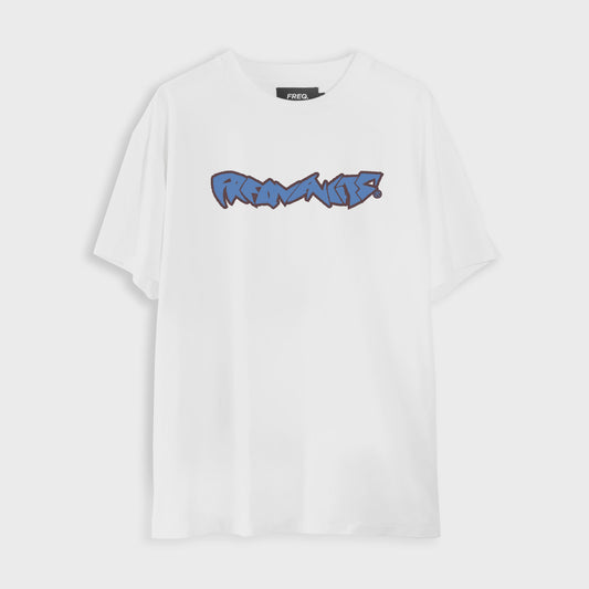 Fracture Tee - White / Blue