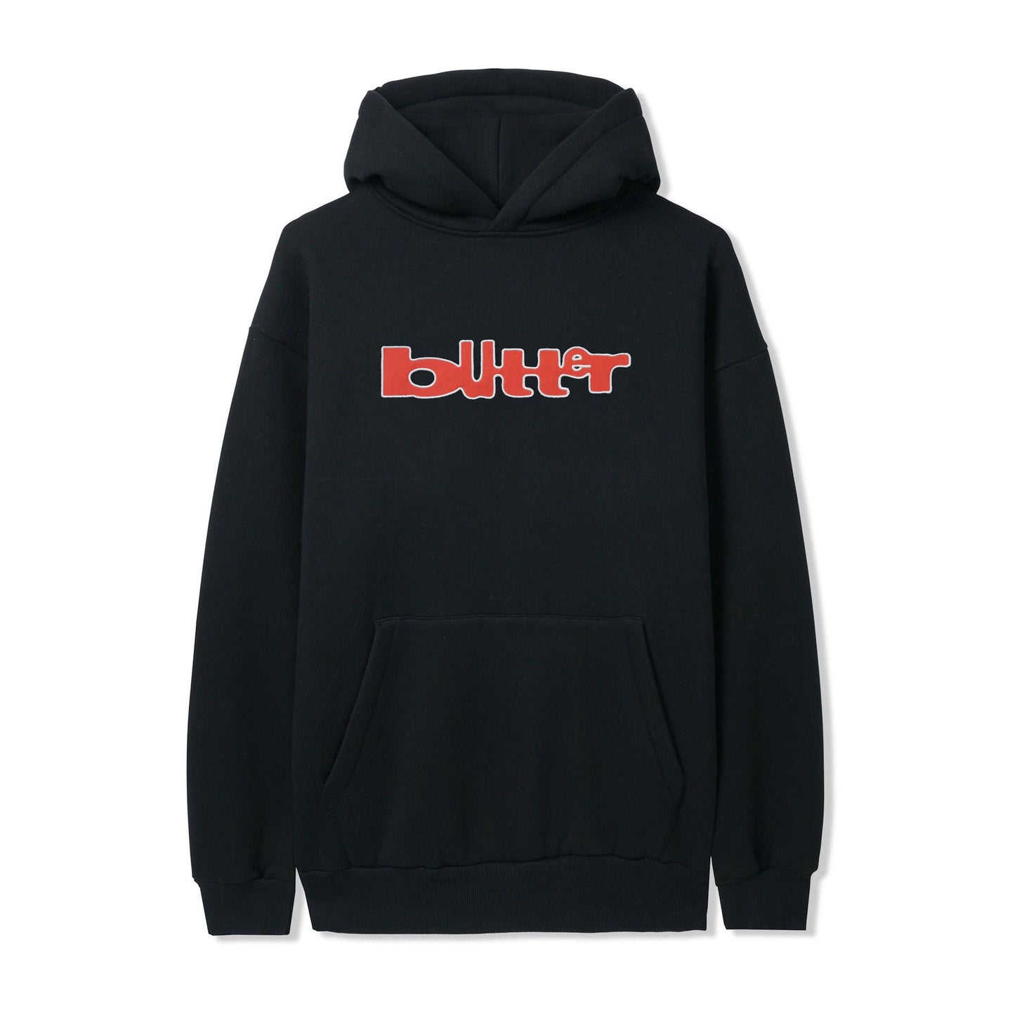 Warped Pullover Hood - Black