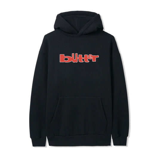 Warped Pullover Hood - Black