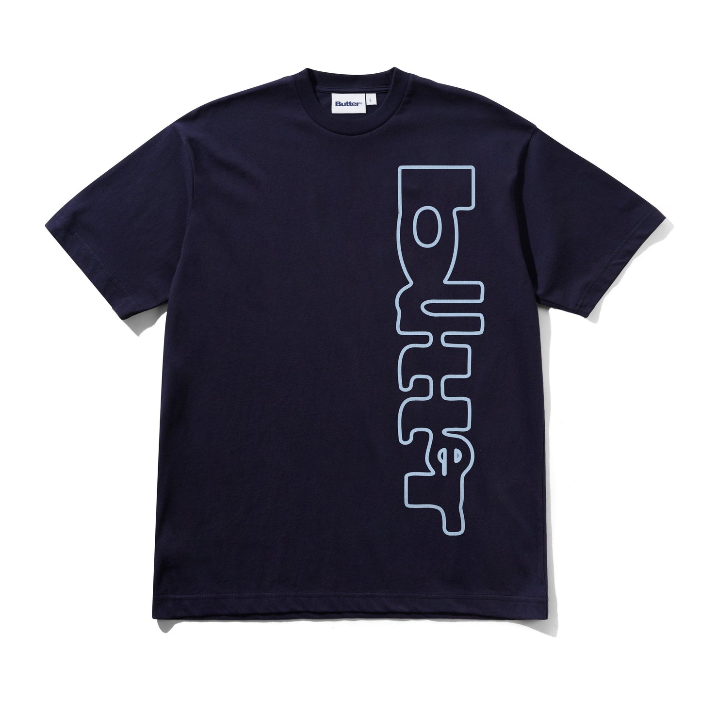 Warped Tee - Navy