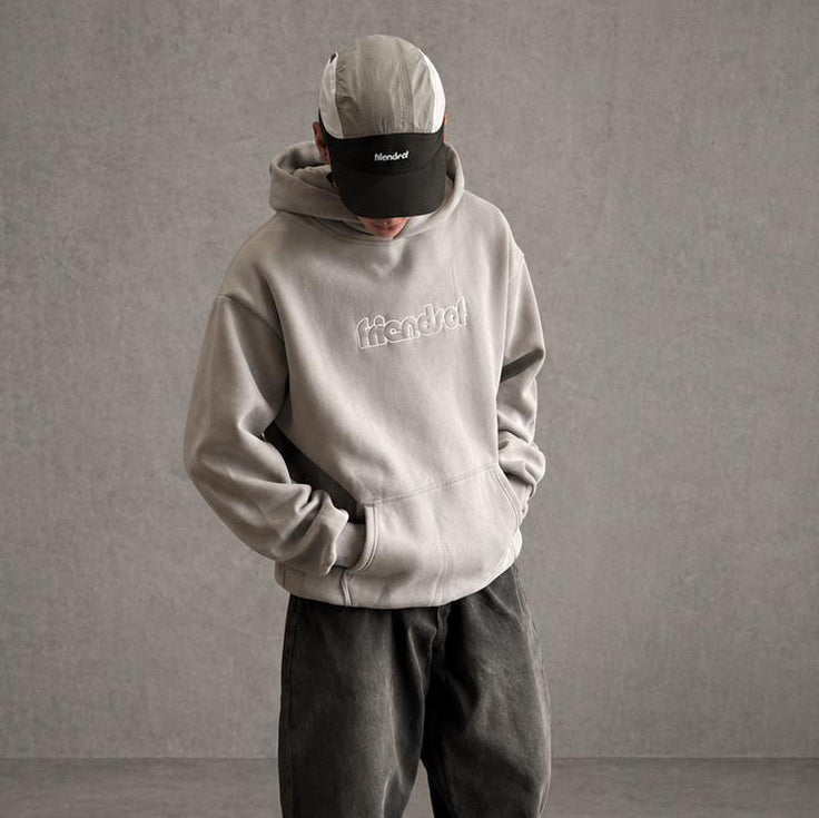Friends Of 'Keyline Logo' Hoody - Nimbus Grey