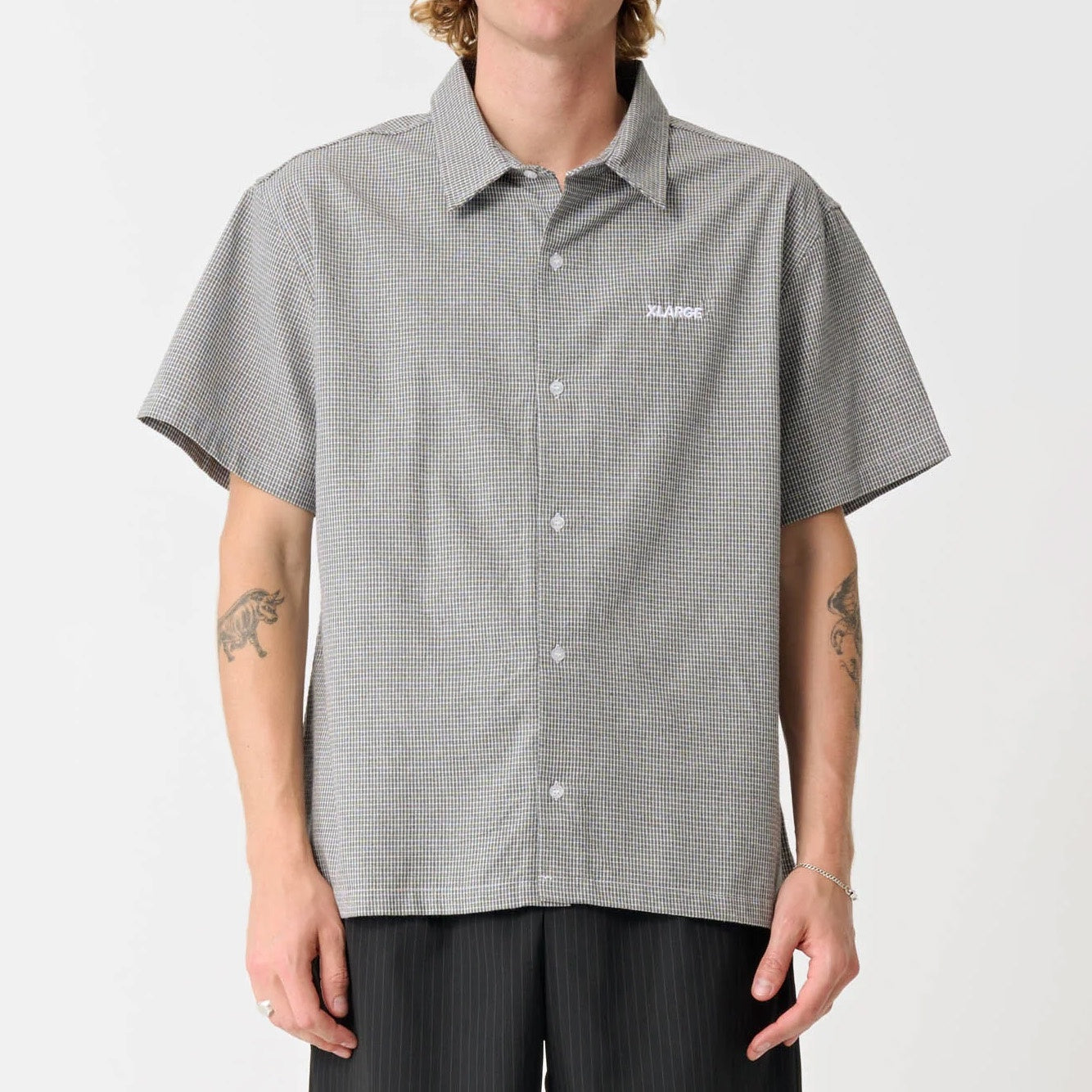 91 Oxford SS Shirt - Grey